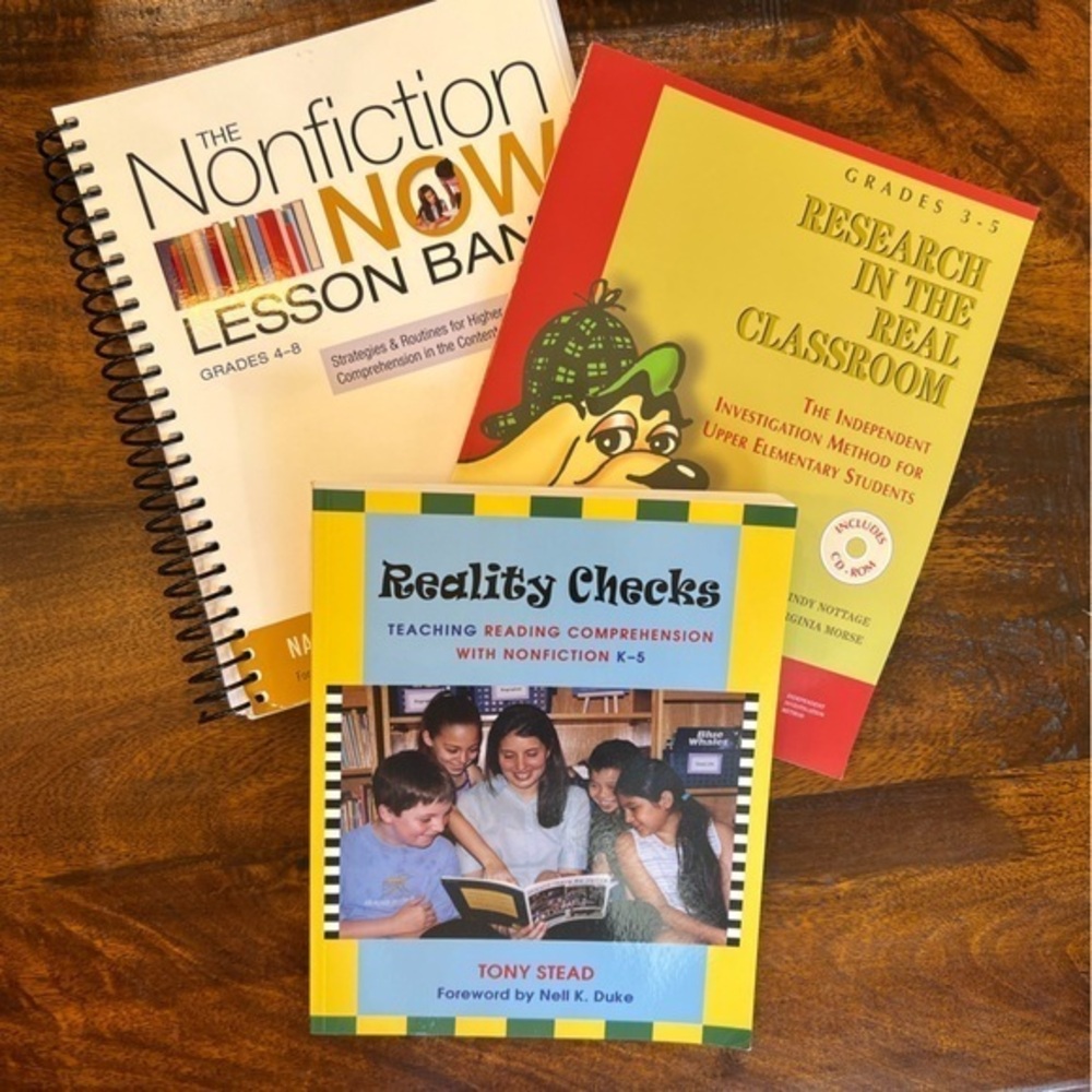TPT Book Bundle - Research In The Classroom Teacher Workbooks Homeschool
